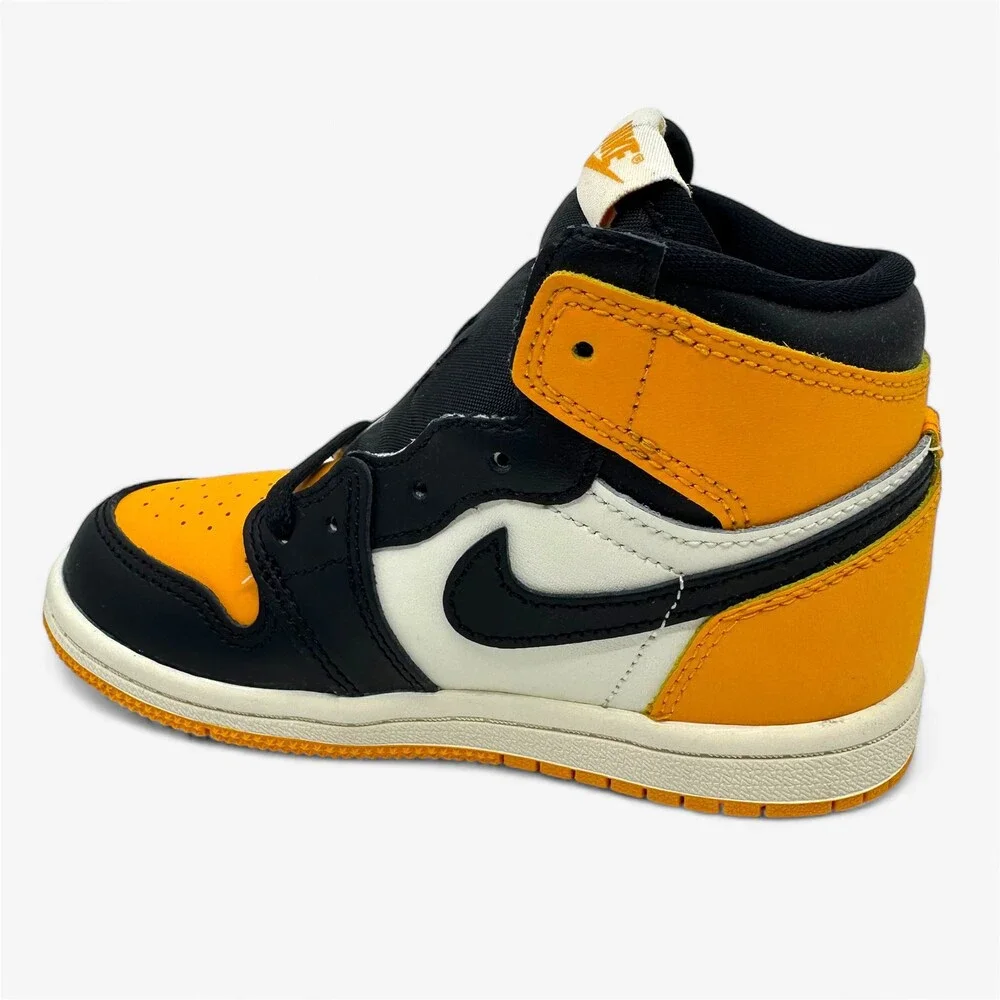 Jordan 1 Retro High OG TD Taxi Black Baby Toddler Size 9 Athletic Sneaker